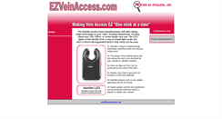 Desktop Screenshot of ezveinaccess.com